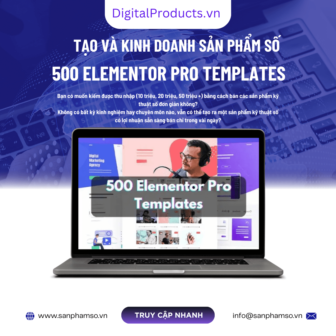 500 mẫu Elementor Pro