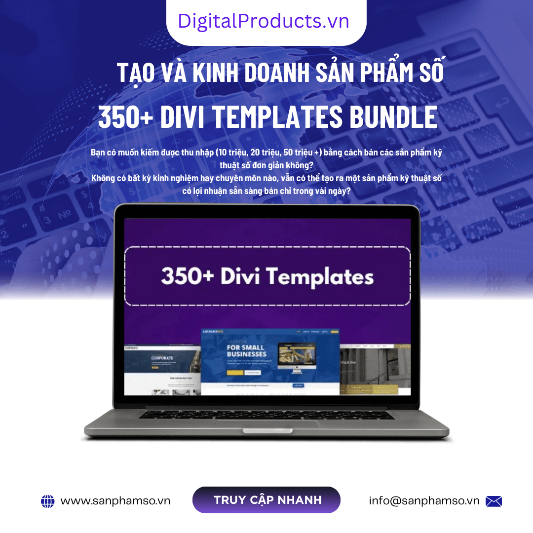 Bộ 350+ mẫu Divi