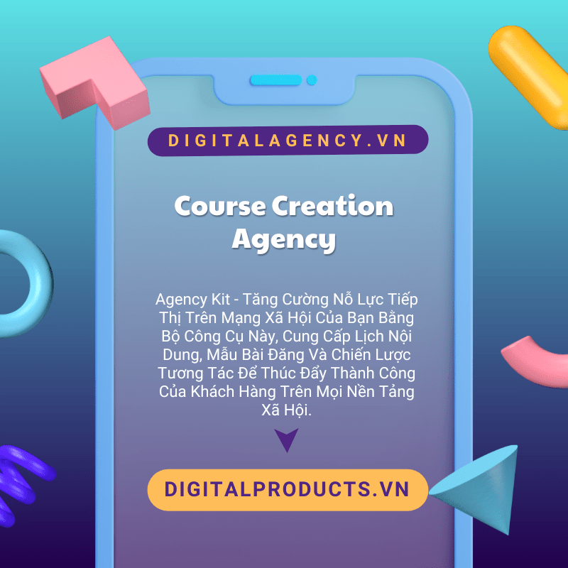 Bộ mẫu dịch vụ Course Creation Agency