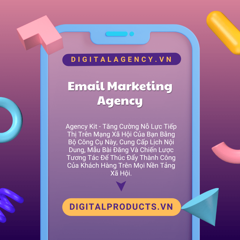 Bộ mẫu dịch vụ Email Marketing Agency