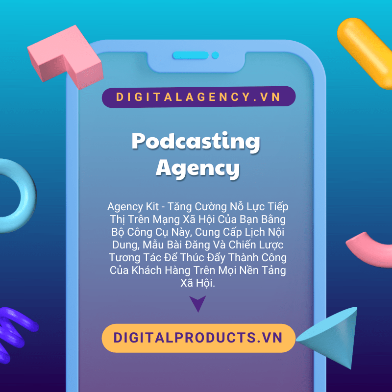 Bộ mẫu dịch vụ Podcasting Agency