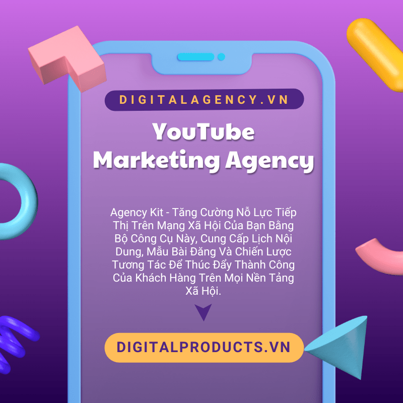Bộ mẫu dịch vụ YouTube Marketing Agency