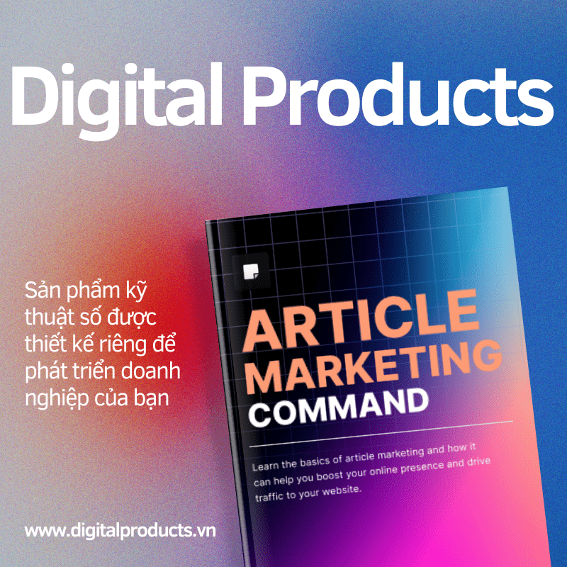 Sách Article Marketing Command - Book