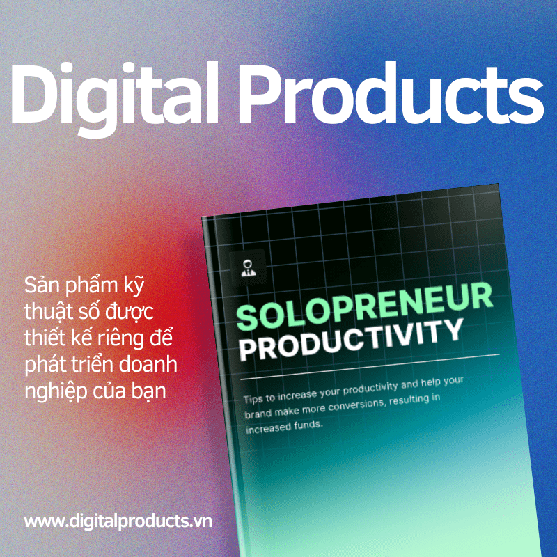 Sách Solopreneur Productivity - Book Sách Solopreneur Productivity - Book