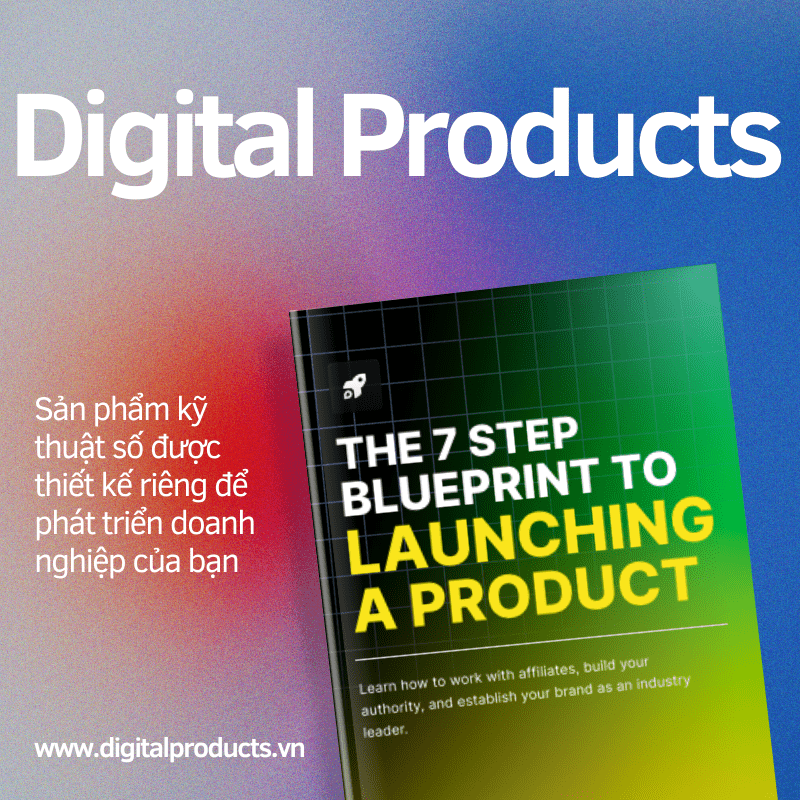 Sách The 7 Step Blueprint To Launching a Product - Book Sách The 7 Step Blueprint To Launching a Product - Book